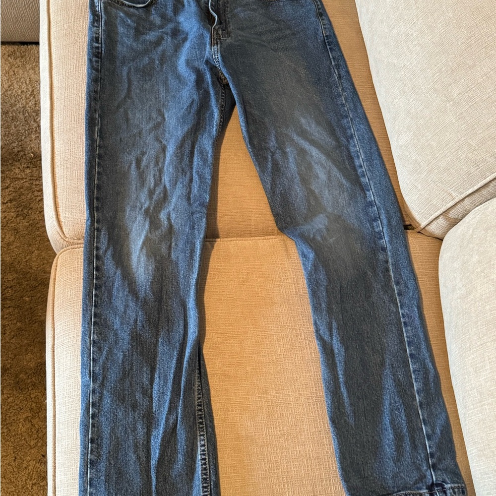 Levi's Men's Straight Jeans in Deep Blue